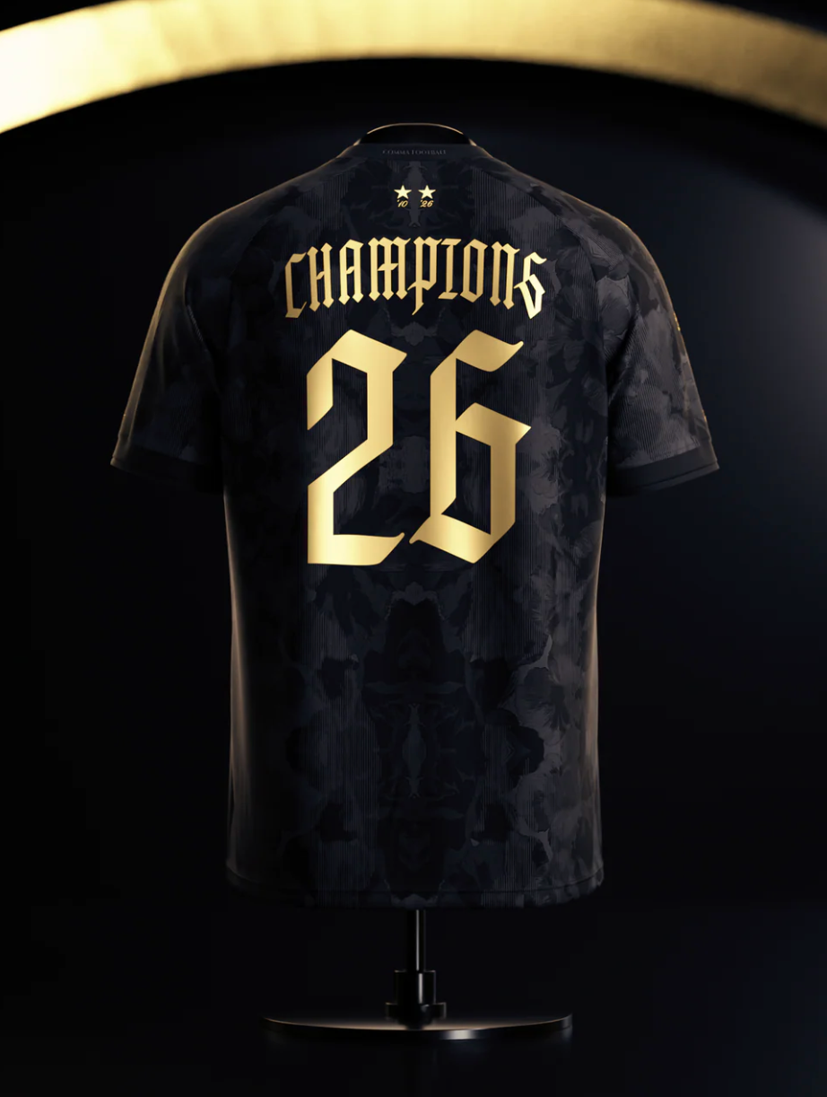 Camiseta Champions 2026 España Negra