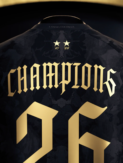 Camiseta Champions 2026 España Negra