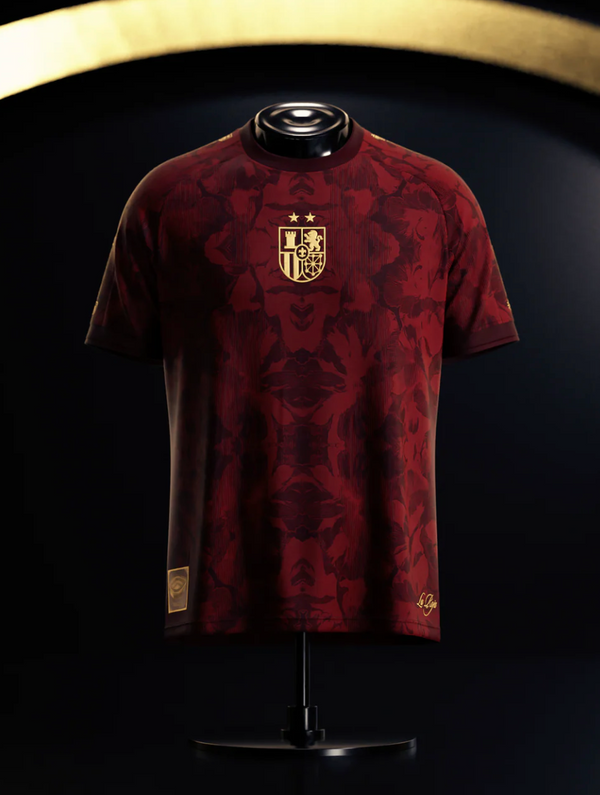 Camiseta Champions 2026 España Burdeo