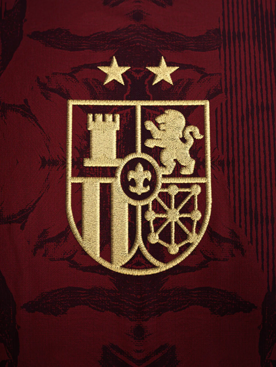Camiseta Champions 2026 España Burdeo